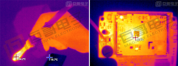巨哥电子-手机红外热成像仪辅助科研