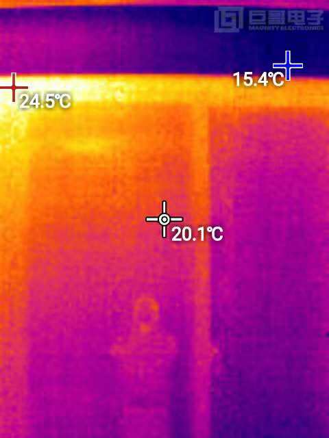 巨哥电子-手机红外热像仪测窗户温度