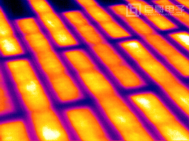 巨哥电子-手机红外热像仪测地暖温度