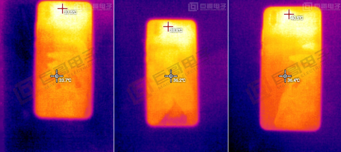 巨哥电子-手机热像仪测试华为P20发热情况