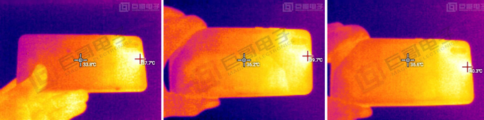巨哥电子-手机热像仪测试华为P20发热情况